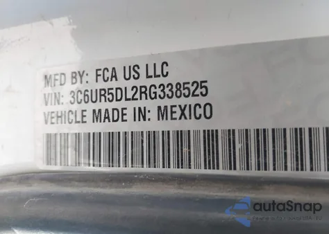 2024 Ram 2500 Big Horn 4X4 6'4 Box z USA, uszkodzony, nr VIN 3C6UR5DL2RG338525